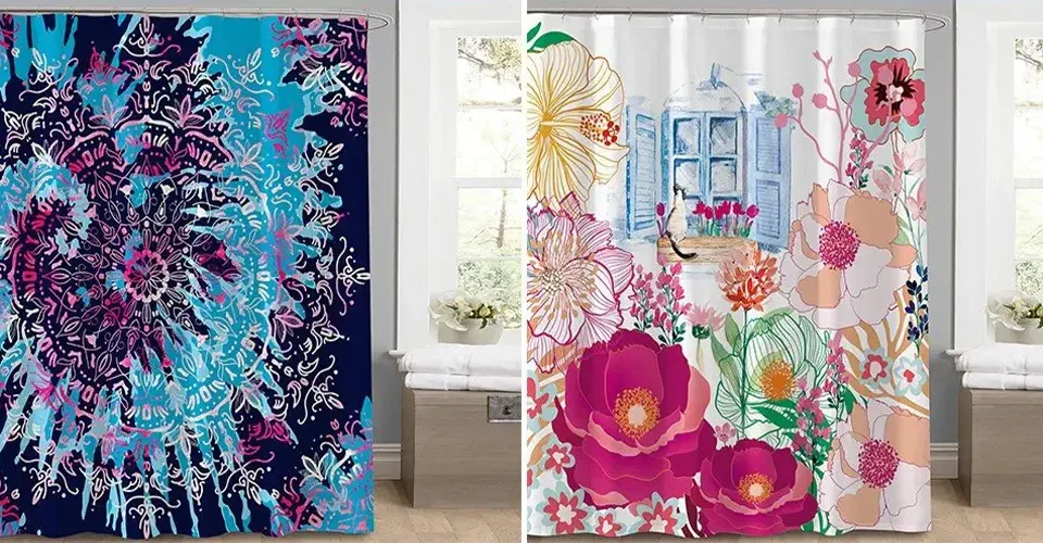 Enhance Your Bathroom Aesthetics with Alpha Textile’s Printed Shower Curtains