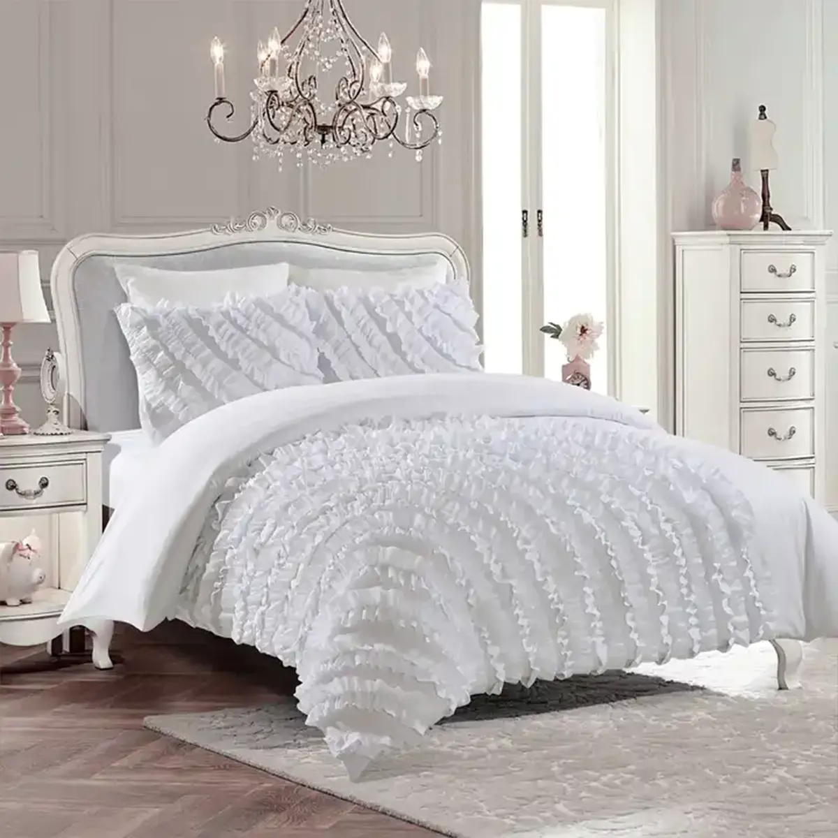 Polyester floral comforter set wholesale - Alpha Textile